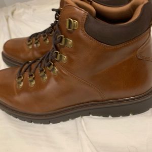 Brand New Never worn Aldo Brown Leather winter boots size 11 USA